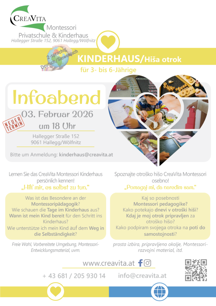Einladung zum Infoabend CreaVita Kinderhaus 03.02.2026